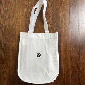 Brand new White LuluLemon tote bag